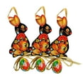 thumbnail image 1 of LSLJS Wooden Hanging Easter Tree Decoration -Laser Cut -Egg Rabbits Bunny Cute, Decorative Hanging Ornaments, 1 of 1
