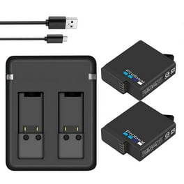 gopro dual battery charger + battery (hero6 black/hero5