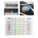thumbnail image 3 of 10 piezas rotuladores metálicos bolígrafos Doodle escritura dibujo doble cabeza brillante pintura bolígrafos para pintura de roca suministros de álbum Gloria Bolígrafos metálicos, 3 of 9