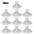 thumbnail image 1 of 10 Pcs Ventouses de Pouce 45mm avec Picots Suceurs en Plastique/caoutchou Champignon, 1 of 10
