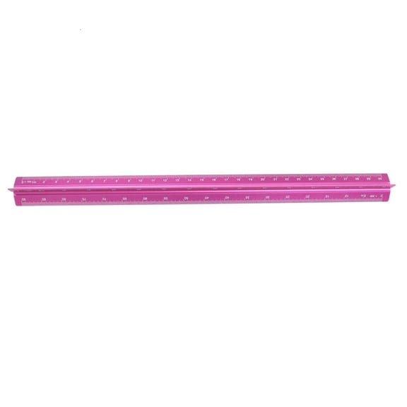 Architectural Scale Ruler Multi Color Aluminum Alloy Drafting Scale Tool 15cm/30cm Length For Architects And Artists