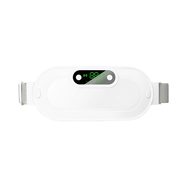 Calentamiento de Cinturón Caliente Compresa Caliente de Vibración de Cinturón Caliente para el Abdomen Protección de la Cintura Del Hogar Pantalla Digital Cinturón Caliente