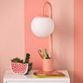 thumbnail image 2 of Bouclair Lampe de table Rose avec support, 2 of 8
