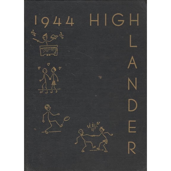 (Custom Reprint) Yearbook: 1944 Lakeland High School - Highlander Yearbook (Lakeland, FL)