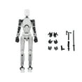 thumbnail image 1 of Lucky Dummy T13 Figure, Robot Multiarticulado Impreso 3D, Titan 13 Action Figure, Maniquí Modelo de Actividad Cuerpo Completo, 1 of 2