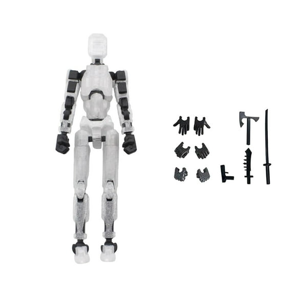 T13 Action Figure, Titan 13 3D Printed Action Figure, Lucky 13 Action Figure, Nova 13 Action Figure Dummy 13 Action Figure