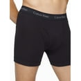 thumbnail image 4 of Calvin Klein Men's Cotton Classics 7-pack Boxer Brief, 7 Black, Large, 4 of 4
