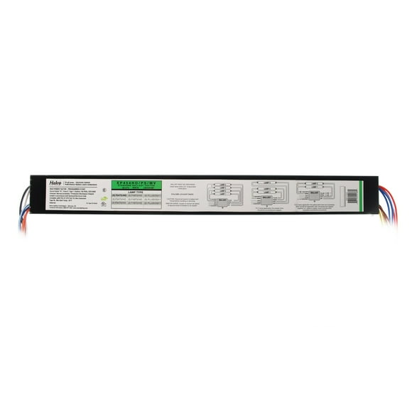 Halco EP454HO/PS/MV Fluorescent Ballast, 4-Lamp, F54T5/HO, 54W T5HO, 120/277V