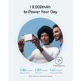 thumbnail image 5 of Anker MagGo Power Bank, Ultra-Slim 10,000mAh Magnetic Battery Pack, Qi2 Certified 15W Ultra-Fast MagSafe Compatible Portable Charger, Ergonomic Design, for iPhone16/15/14/13/12 Series Only, 5 of 5