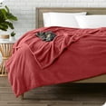 Bare Home Microplush Fleece Blanket 300 GSM Fuzzy Microfleece
