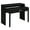 Black, variant on Newport JB Console or Sliding Desk with Drawer and Riser, Black