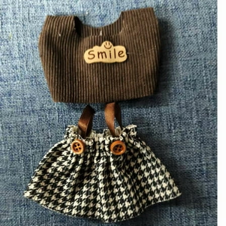 Clothes only doll clothes 17cm fur replacement set