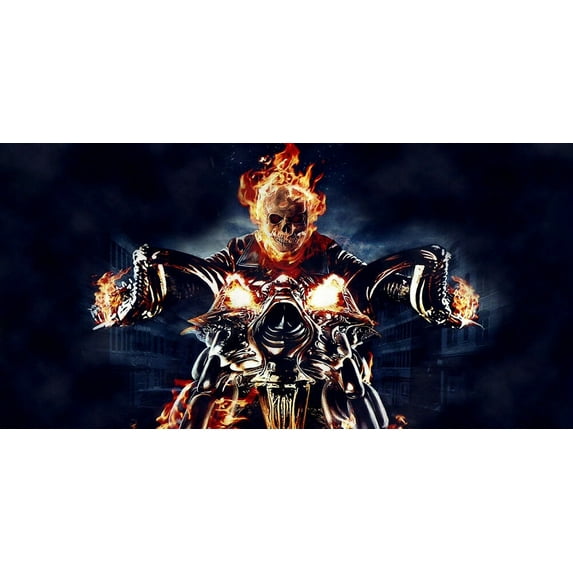 Ghostrider - CANVAS OR PRINT WALL ART