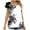 C, variant on SHOPESSA Womens Tops Summer Fashion V-neck T-Shirt Flounces Short Sleeve Casual Loose Fit Tee Shirts Blouse Print Shirt