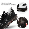 thumbnail image 7 of Heartagram Shower Walking Shoes for Men Woman Lightweight Tennis Fashion Elastic Sports Shoes Cushion Basketball Shoes, 7 of 7