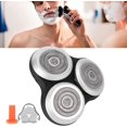thumbnail image 1 of CHAO Cabezales de afeitado de repuesto para Philips Series 9000, cabezales de repuesto para afeitadoras, cuchillas de afeitar de precisión para afeitadoras eléctricas para hombres, accesorios de afeit, 1 of 5