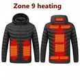 thumbnail image 1 of Heated Jacket Down Heated Jackets For Men Women Fashion Heated Coat Winter Jackets Battery/Power Bank Excluded, 1 of 5