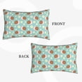 thumbnail image 2 of Pofeuu Snail And Flower Print Polyester Microfiber Plush Pillowcases, Super Soft and Cozy Pillow Case Covers with Envelop Closure（Pillow core not included）-14"x20", 2 of 6