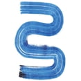 thumbnail image 3 of Bellissimo Art 12x14 Black Modern Framed Museum Art Print Titled - Blue Swish II, 3 of 5