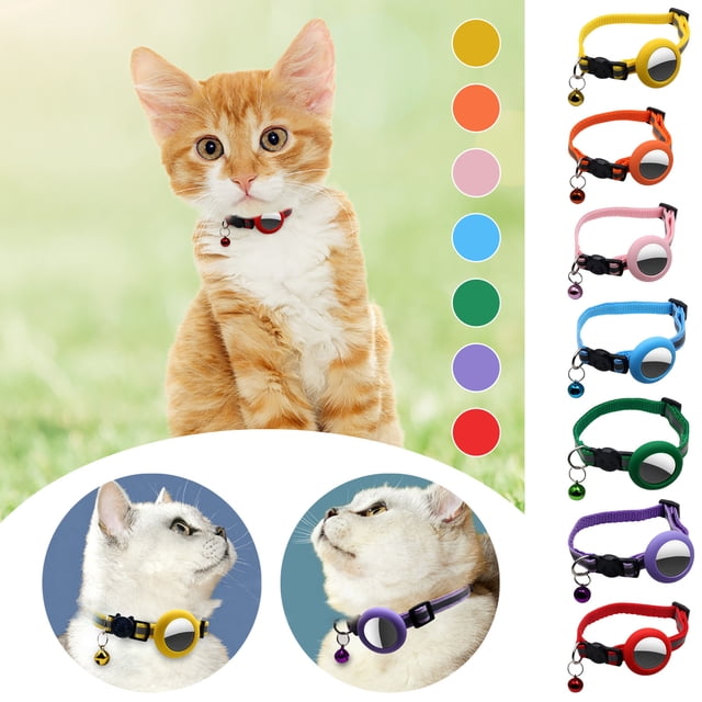 Xihbxyly Collar Ajustable para Mascotas, Diseño Reflectante con Funda de Etiqueta Extraíble, Hebilla Resistente de Liberación Rápida, Cómodo para Perros Pequeños, Medianos y Grandes, para Paseos Al A