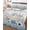 White Blue, variant on Twin Quilt Bedding Set, Beige Starfish Coastal Reversible Summer Quilt 3 Pieces, Blue Summer Beach Coral Shell Nautical Lightweight Bedspreads Coverlets with 2 Pillow Shams for All Seasons
