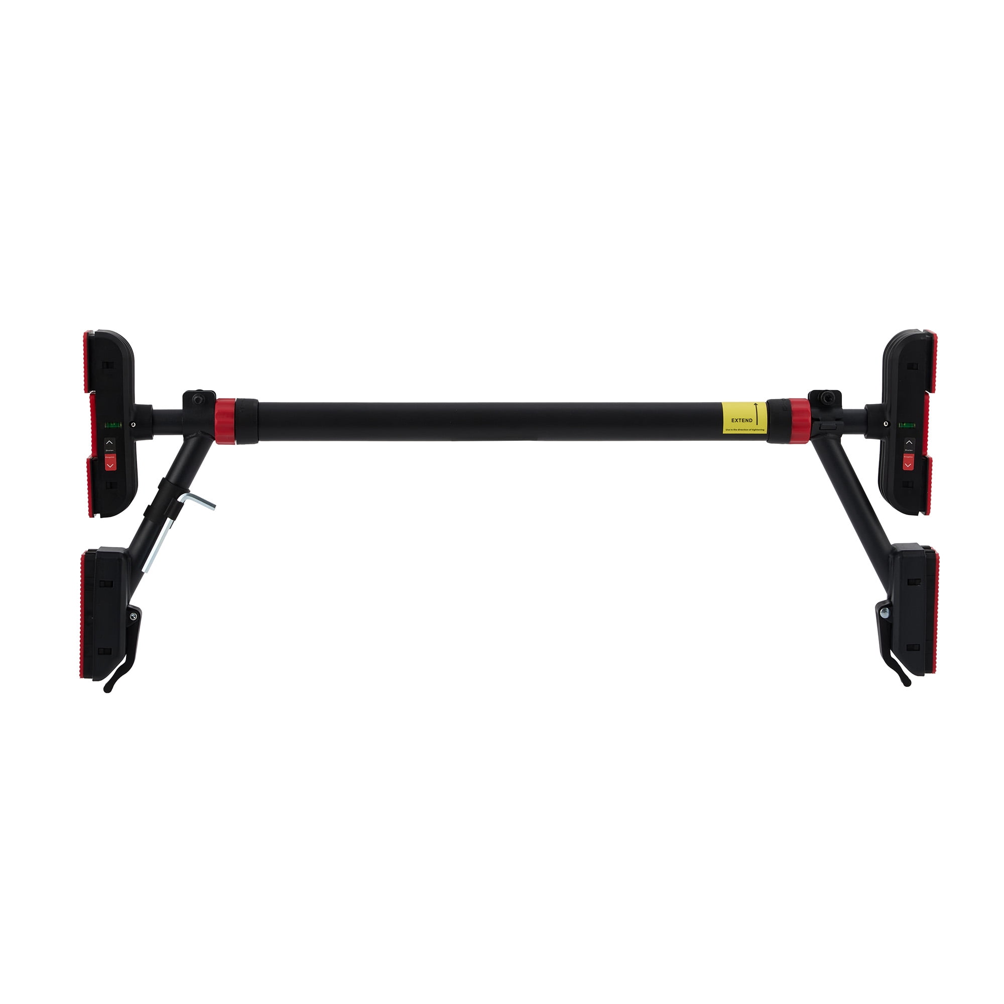 Yes4All Pull Up Bar for Doorway & Ab Straps, Solid 1 Piece Main