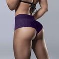 thumbnail image 2 of Gibobby Pantalones cortos de yoga Pantalones cortos atléticos de yoga para correr en el gimnasio deportivo a la moda para mujer(Morado,G), 2 of 4