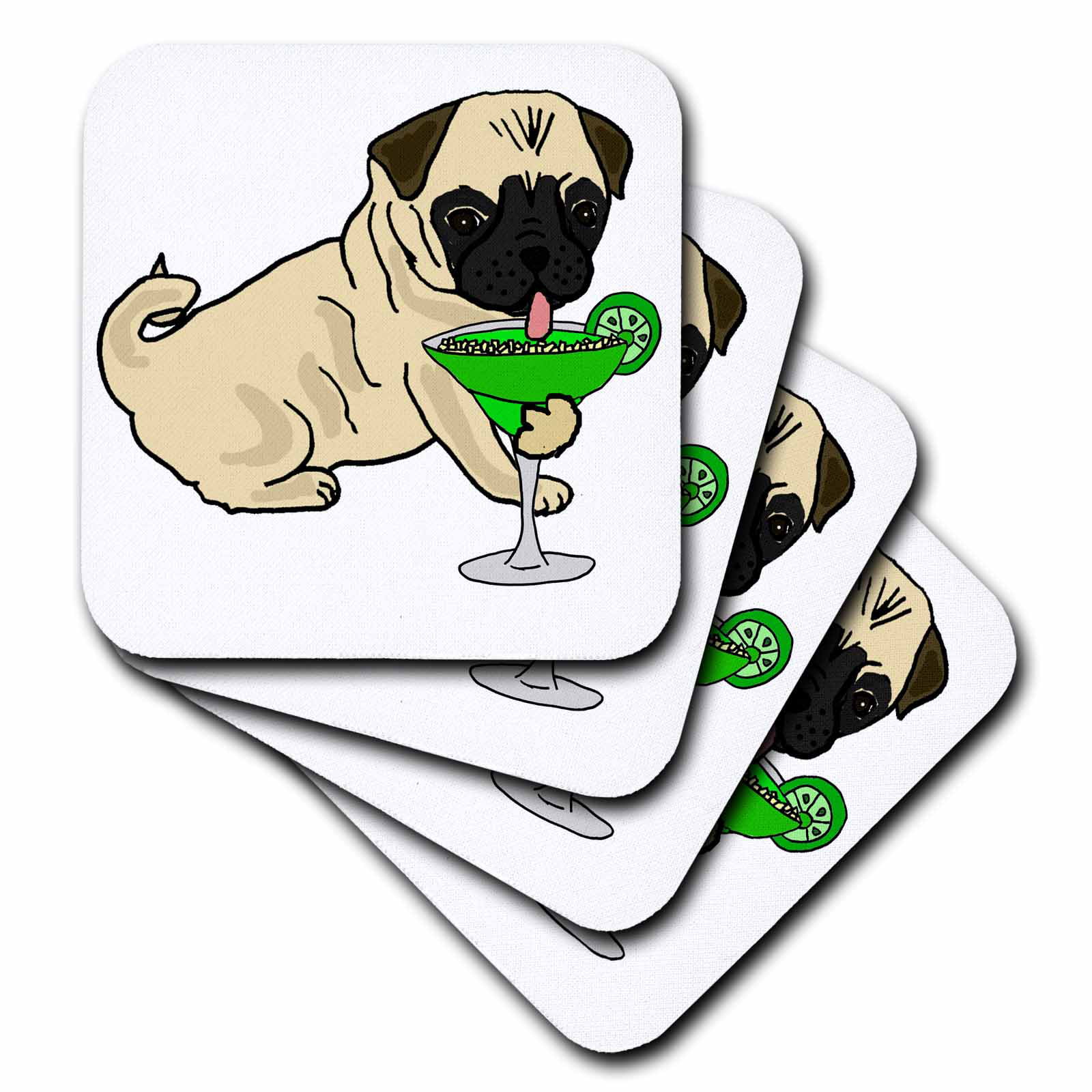 Funny Gift Present Drinks Coaster OMG Oh My God 