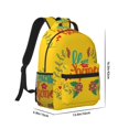 thumbnail image 2 of Yiaed Bless This Home Print School Backpack College Backpack Daypacks for Students High School Spacious and Durable Daypack for Work and Travel-One Size, 2 of 6
