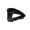 Black, variant on Functional Acetate Hair Claw Clip Compact Design Multiple Color Choices Stylish Updos
