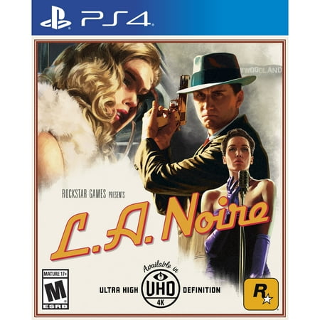 L.A. Noire, Rockstar Games, PlayStation 4, (Best Ps4 Games Black Friday Deals)