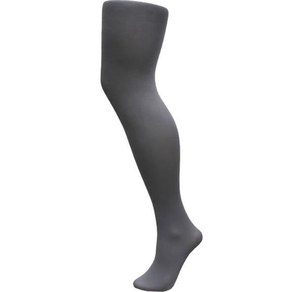 Gray Opaque Tights for Girls