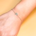 thumbnail image 3 of Pulsera con Inicial "P" Oro Blanco14K TIMESQUARE  VI1386BPT08M, 3 of 3