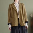 thumbnail image 3 of Pounoo Gift Oversized Blazers for Women Suit Long Sleeve Blazer Jacket Casual Boyfriend Style Work Office Blazer with Pockets, 3 of 8