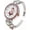 Red, variant on Collections Women's 36mm Christmas Themed Dial Cuff Bangle Watch