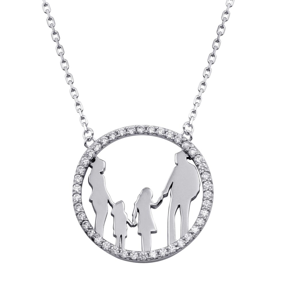 mom and 2 daughters necklace