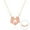 A, variant on iTNHFP Custom Necklace for Women Flower Necklace Jewelry Light Accessories for Daily for Women Girl