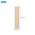 thumbnail image 2 of Unique Bargains 1 x 4 Inch Dowel Rods Wood Sticks Unfinished Wooden Dowel Rods Round Dowels Sticks 10 Pcs, 2 of 6