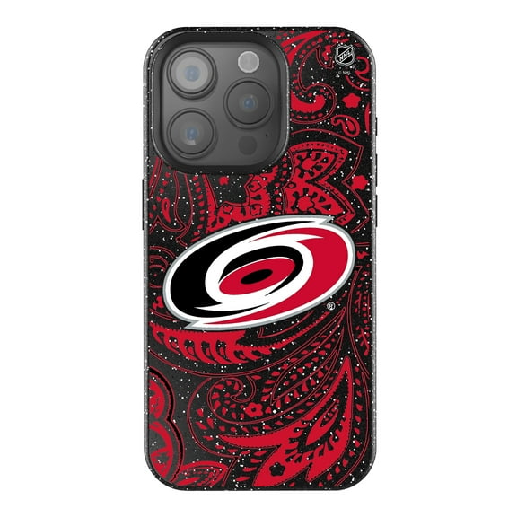 Keyscaper Black Carolina Hurricanes Paisley Bling iPhone Case
