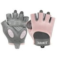 thumbnail image 1 of Yuarrent 2 uds guantes de gimnasio para Fitness culturismo ajustable entrenamiento transpirable medio dedo guante al aire libre absorbente sudor Ciclismo Rosa L, 1 of 6