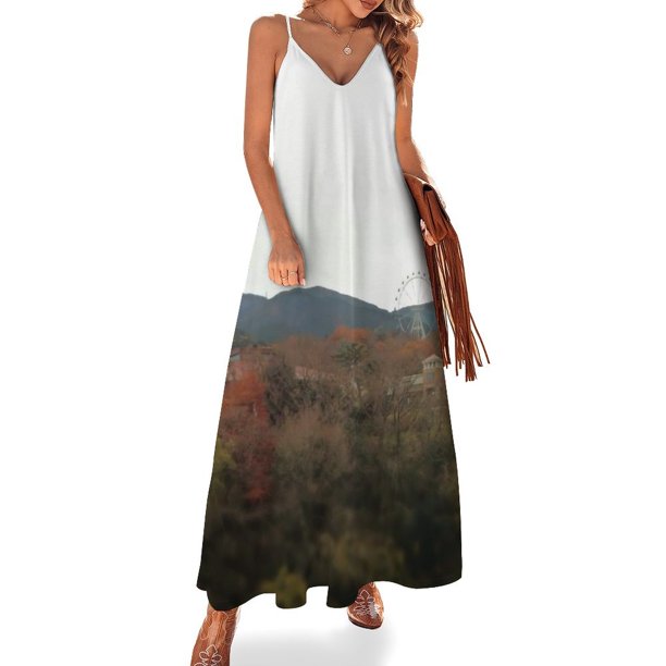 Otoño en Gotemba Vestido sin mangas Vestidos de novia para mujer Vestido largo de verano para mujer Vestidos largos Vestido de verano para mujer