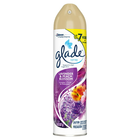Glade Lavender & Peach Blossom Room Spray Air Freshener, 8