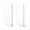 A 2pcs, variant on 2pcs Acrylic Cake Scraper Set Decorating Contour Stripe Cake Comb Saw Tooth Smoother Buttercream Frosting Scraper cake tools