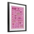 thumbnail image 2 of Stupell Industries Contemporary Pink Toned Candies Black Framed Print Under Glass, 17 x 21, by LISH Creative, 2 of 8