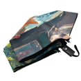 thumbnail image 6 of FORMRS Travel Umbrella Folding Auto Open Close Windproof Rain UV Protection, Sunshine Goldfish, 6 of 8