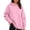 Pink, variant on Tbopshirt Hoodies for Women Loose Casual Hoodie Long Sleeve Panel Splicing Pullover Sweatshirt for Daily Leisure & Street Style