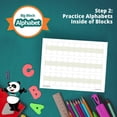 thumbnail image 3 of Channie's Pre-K Visual Alphabets & Numbers Learning & Tracing workbooks, 3 Pack Educational Kit, 3 of 6