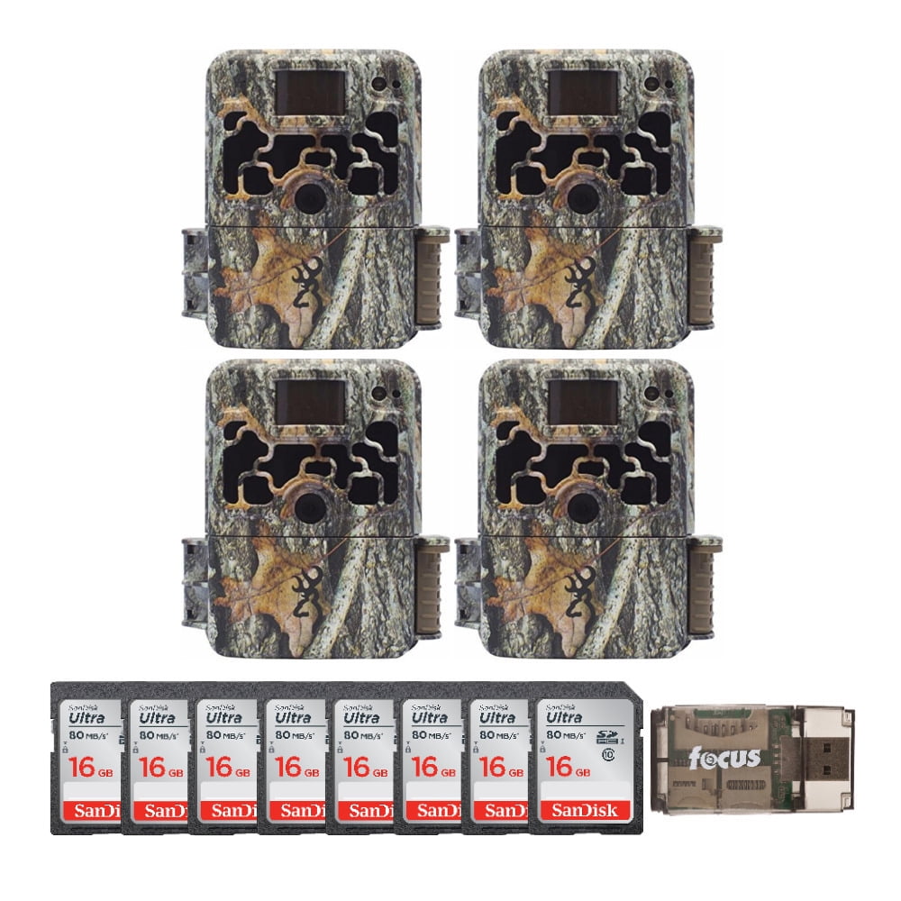 Browning Trail Cameras Dark Ops Extreme (4-Pack) with 16GB Card (8-Pack