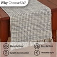 thumbnail image 5 of Park Designs Beige Basketweave Table Runner 36"L, 5 of 5