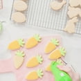 thumbnail image 3 of sunsanly Stainless Steel Cookie Cutters Carrot Bunny Clover Carrot Duck Chick Tulip Sheep Shape Biscuit Molds Easy to Clean Holiday Themed Cutter for Baking, 3 of 8